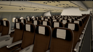 Swiss HB-JHG with LH Group Sticker livery Inibuilds A330-300RR MSFS2024 (with cabin) thumbnail 9