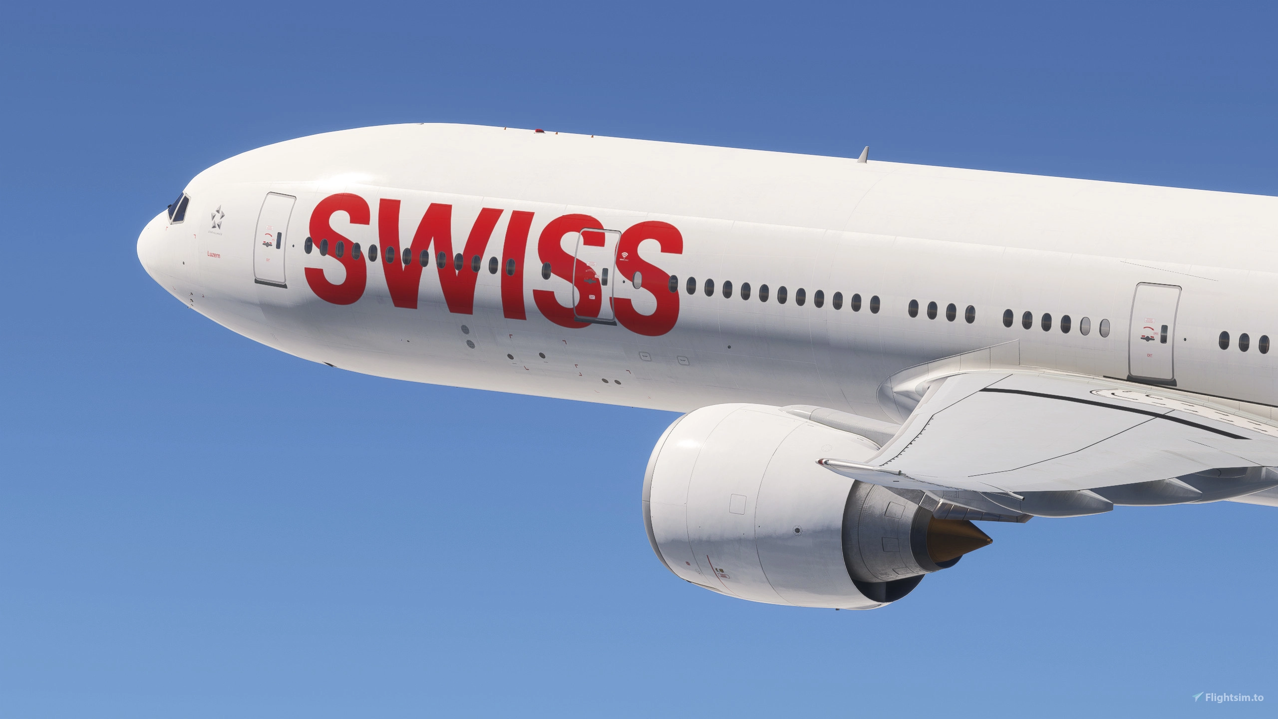 Swiss [Pack] w/Cabin PMDG B777-300ER