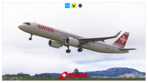 Swiss Pack w/Cabin | A321LR Neo inibuilds/microsoft [8K] thumbnail 4