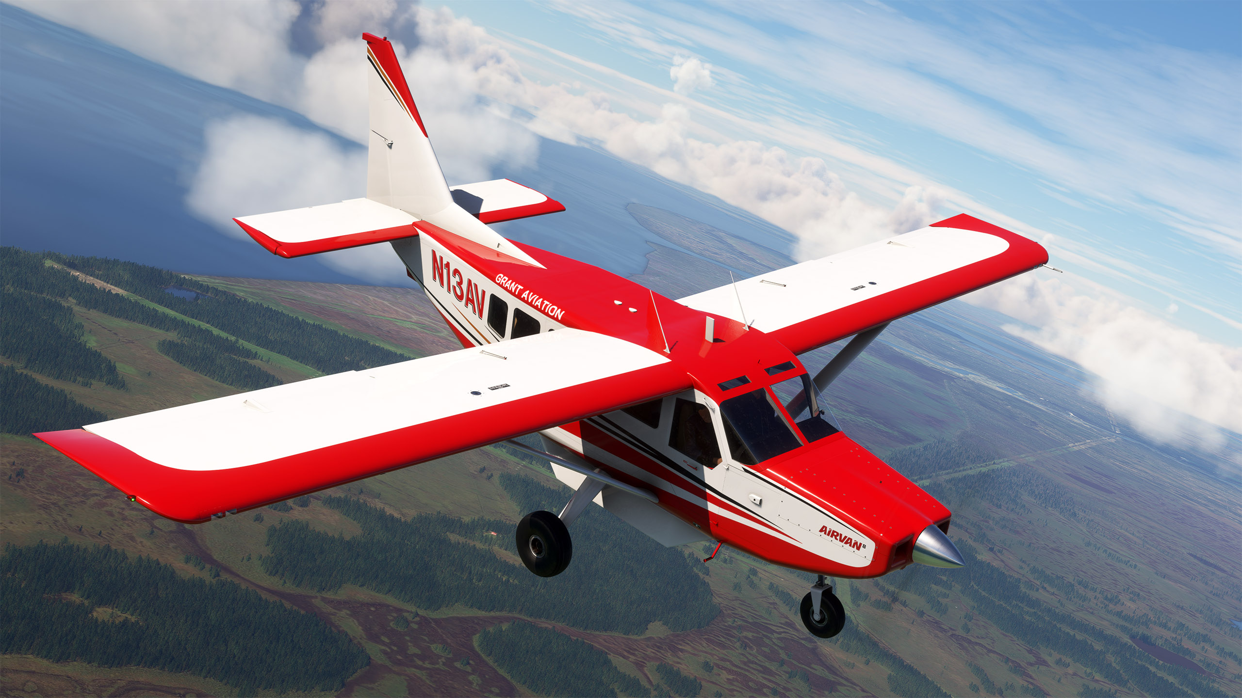 SWS GA-8 Airvan - Grant Aviation N13AV (Dynamic Registration) - Image 1