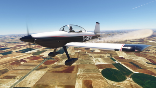 SWS Van's RV-8 G-GRVY (plus plain Dynamic Registration version)