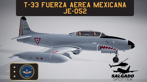 T-33 Fuerza Aérea Mexicana JE-052