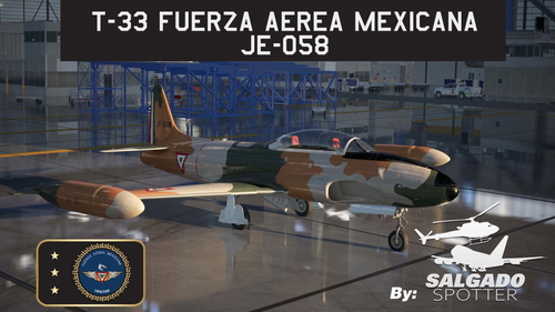 T-33 Fuerza Aérea Mexicana JE-058