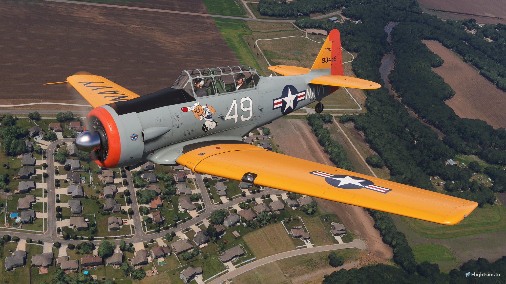 T-6G Texan 'Popeye' (N29931) - Image 1
