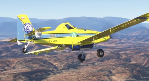 T3DSimulations Asobo AT-802 Fire Fighting Helicópteros del Pacífico CC-DER