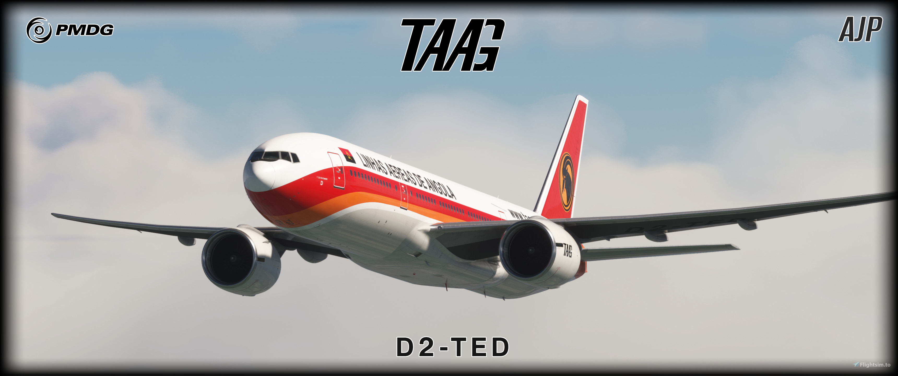TAAG Angola Airlines - 777-200ER - PMDG772 for Microsoft