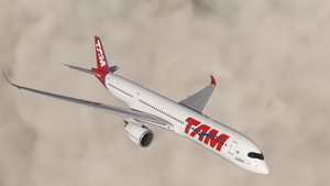 TAM Airlines PR-XTA, Primeiro das Américas | iniBuilds A350-900 | 8K thumbnail 9