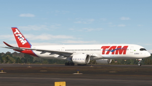 TAM Airlines PR-XTA, Primeiro das Américas | iniBuilds A350-900 | 8K thumbnail 2