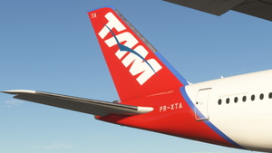 TAM Airlines PR-XTA, Primeiro das Américas | iniBuilds A350-900 | 8K thumbnail 7