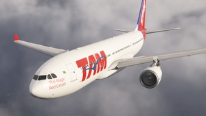 TAM Linhas Aéreas PT-MVL | iniBuilds A330-200 GE | 4K thumbnail 3