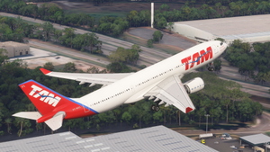 TAM Linhas Aéreas PT-MVL | iniBuilds A330-200 GE | 4K thumbnail 7
