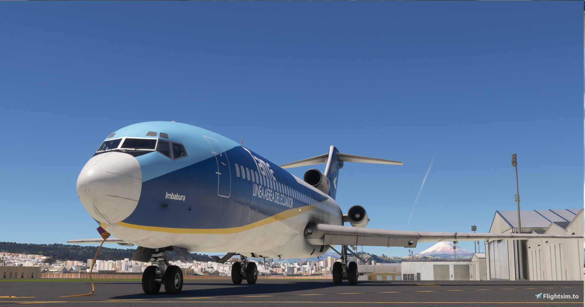 バスタイムボミー Tame - FlightSim Studio 727-200 Pax (HC-BZS ) - Aircraft Liveries