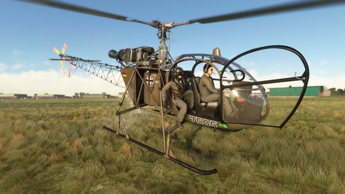 Taog Lama SA315B Heer 7505 (Heeresfliegerwaffenschule)