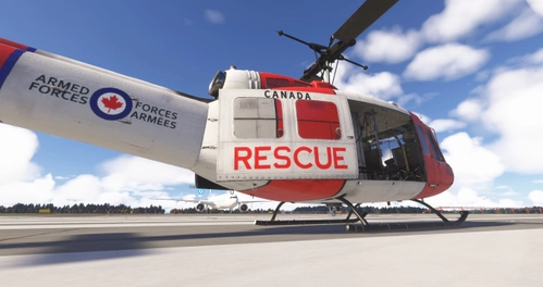 Taog's Hangar UH-1H Livery - Canadian Rescue - Bell CH‑118 Iroquois (118110)