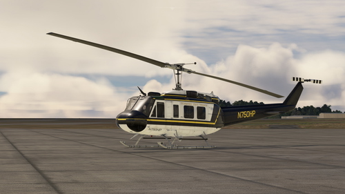Taog's Hangar  UH-1H  Tennesee Highway Patrol N750 HP