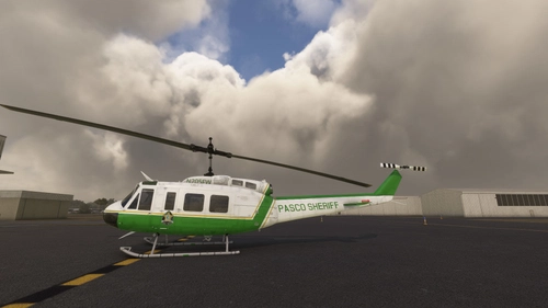 Taog's Hangar Bell UH-1 Huey N205FW Pasco County Sheriff