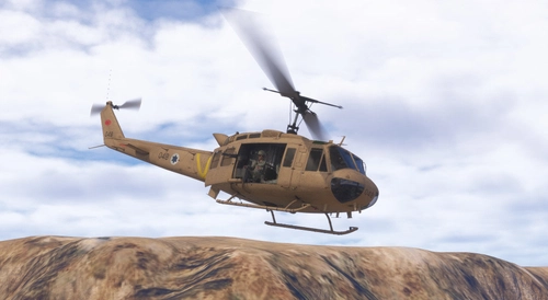 Taog's Hangar UH-1H Israeli Air Force Bell 212 "Anafa" 048, 123th Squadron