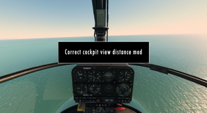 Taog's Hangar SA315B Lama  Correct cockpit view distance thumbnail 1