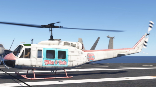 Taog's Hangar UH-1H - Skies And Dolls