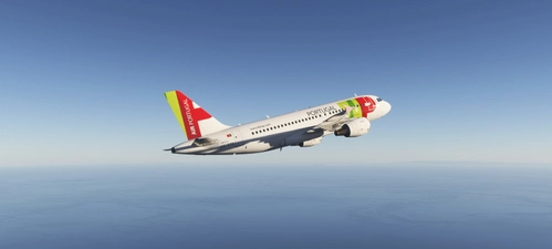 TAP Air Portugal CS-TTS|2008 for Fenix Simulations A319-CFM-WF (8K)