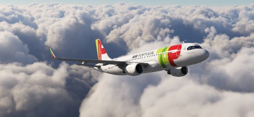 TAP Air Portugal CS-TVP|2025 (fictional frame) for Fenix Simulations A320-CFM-SL (8k)