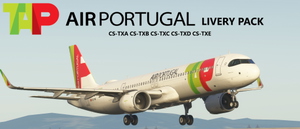 TAP air portugal livery pack| Ini A321LR | MSFS 2024 | CS-TXA CS-TXB CS-TXC CS-TXD CS-TXE  | 8K | thumbnail 1