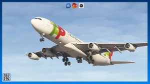 TAP Portugal CS-TOA | iniBuilds A340-300 thumbnail 2
