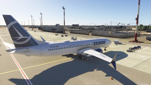 Tarom Boeing 737 Max 8 fictional livery Asobo B737Max8 MSFS2024