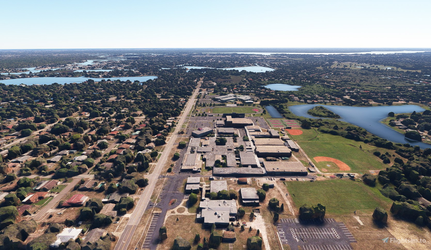 Tarpon Springs Florida no tree for Microsoft Flight Simulator MSFS