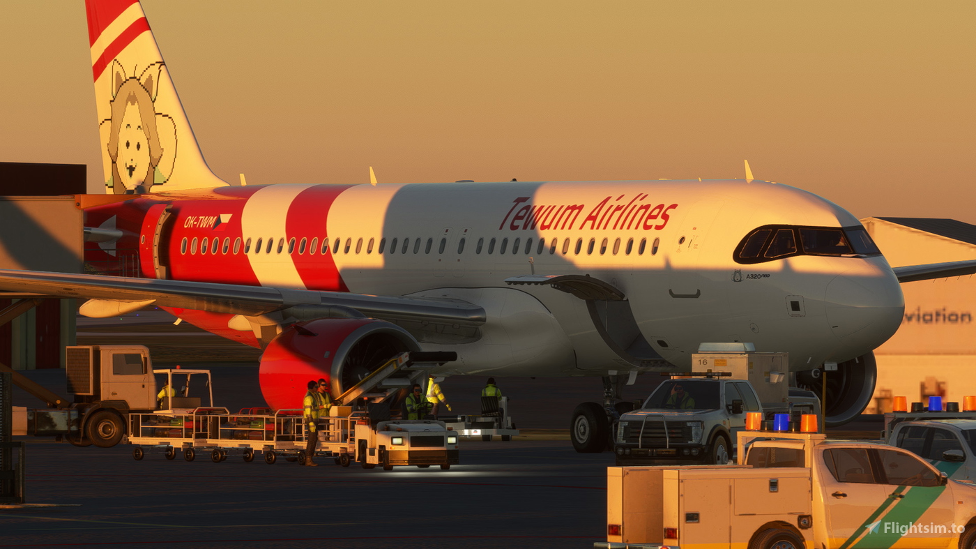 Tewum Airlines A20N (OKTWM) for Microsoft Flight Simulator MSFS
