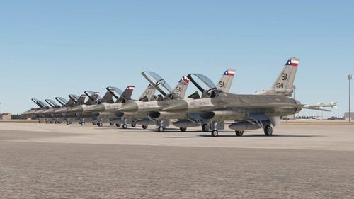 Texas Air National Guard F16C/D Block 30 Livery Pack
