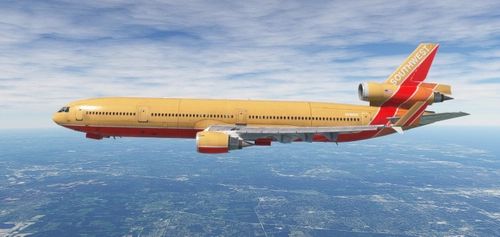 TFDi Design MD-11 - Southwest Airlines  (Desert Gold)
