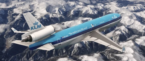 TFDi Design MD-11 KLM Old Colors PH-KCK