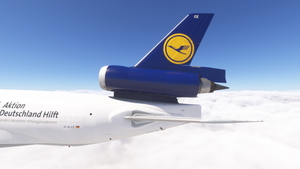 TFDi Design MD-11F Lufthansa - Aktion Deutschland Hilft (D-ALCC) thumbnail 2