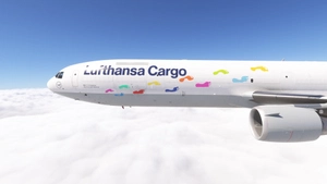 TFDi Design MD-11F Lufthansa - Cargo Human Care (D-ALCH) thumbnail 1