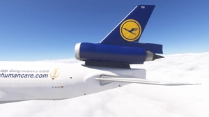TFDi Design MD-11F Lufthansa - Cargo Human Care (D-ALCH) thumbnail 2
