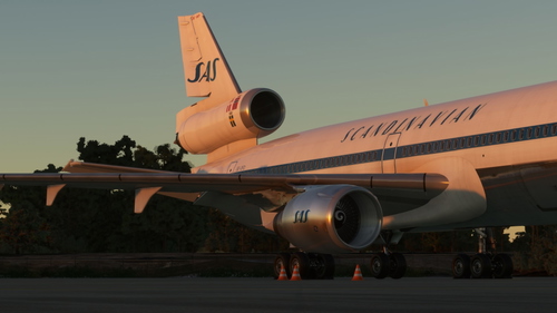 TFDi MD 11  SAS  Scandinavian pax  livery and for  the new MSFS 2020 Art Update version.