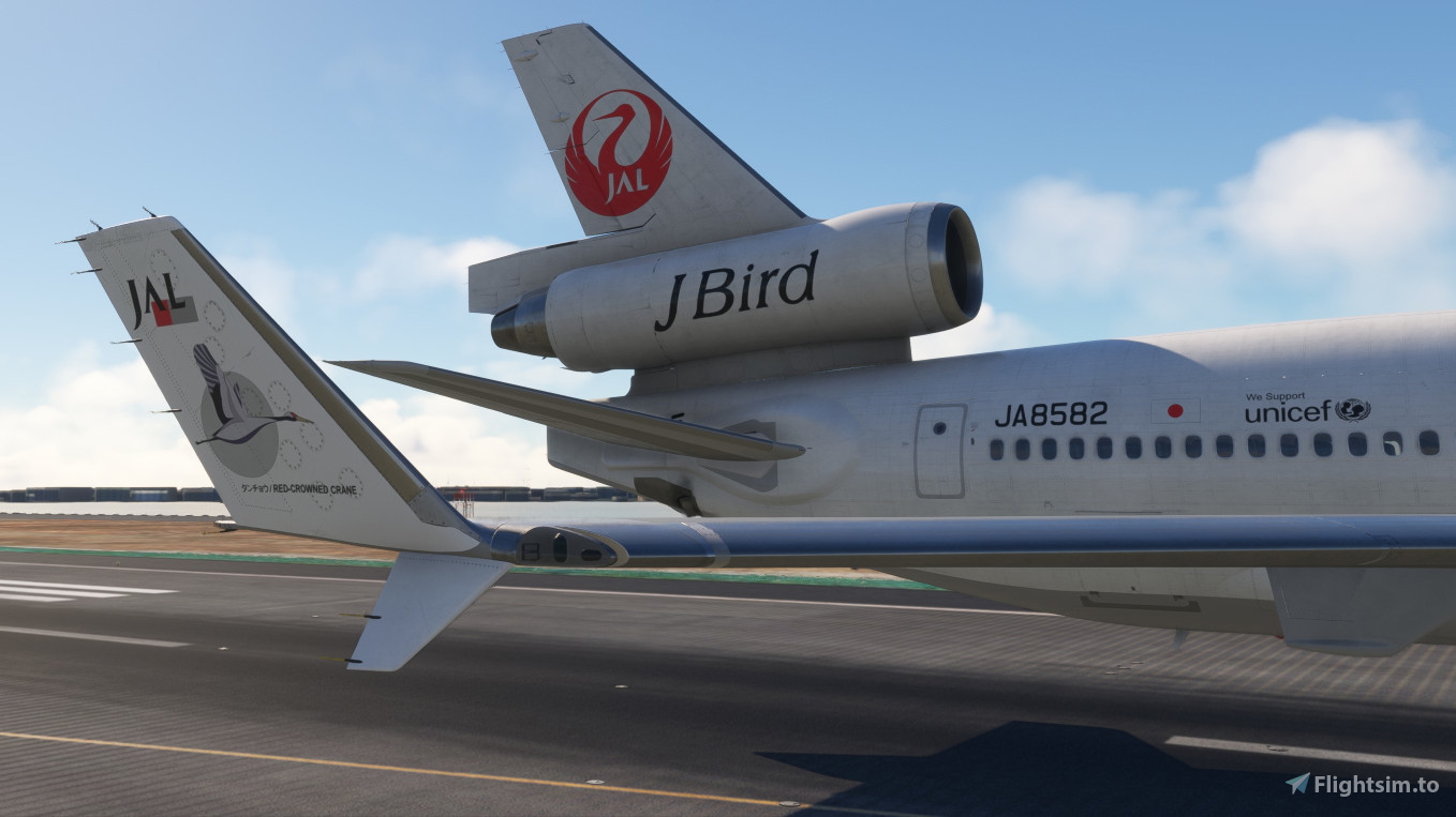 TFDI MD11 JAL J-Bird Fleet pack PW W/cabin ( NEW ART UPDATE ) 2020