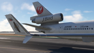 TFDI MD11 JAL J-Bird Fleet pack PW  W/cabin ( NEW ART UPDATE ) 2020 & 2024 version included thumbnail 9