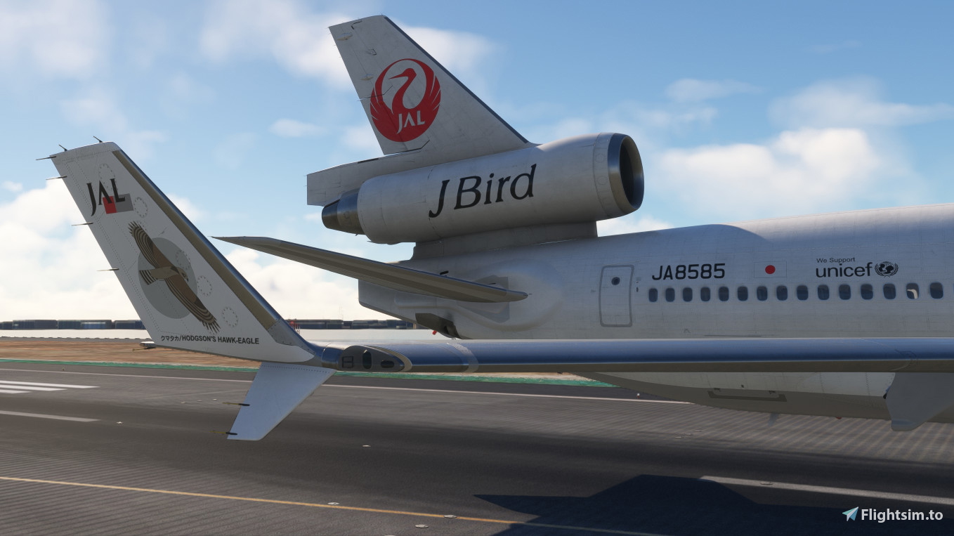 TFDI MD11 JAL J-Bird Fleet pack PW W/cabin ( NEW ART UPDATE ) 2020