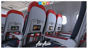 Thai Air Asia Pack w/Custom Cabin | A320SL Fenix [8K] thumbnail 8