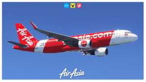 Thai Air Asia Pack w/Custom Cabin | A320SL Fenix [8K] thumbnail 12