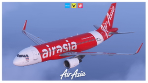 Thai Air Asia Pack w/Custom Cabin | A320SL Fenix [8K] thumbnail 4