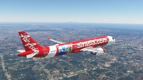 THAI AIRASIA HS-EAA | LVFR A21N | 4K