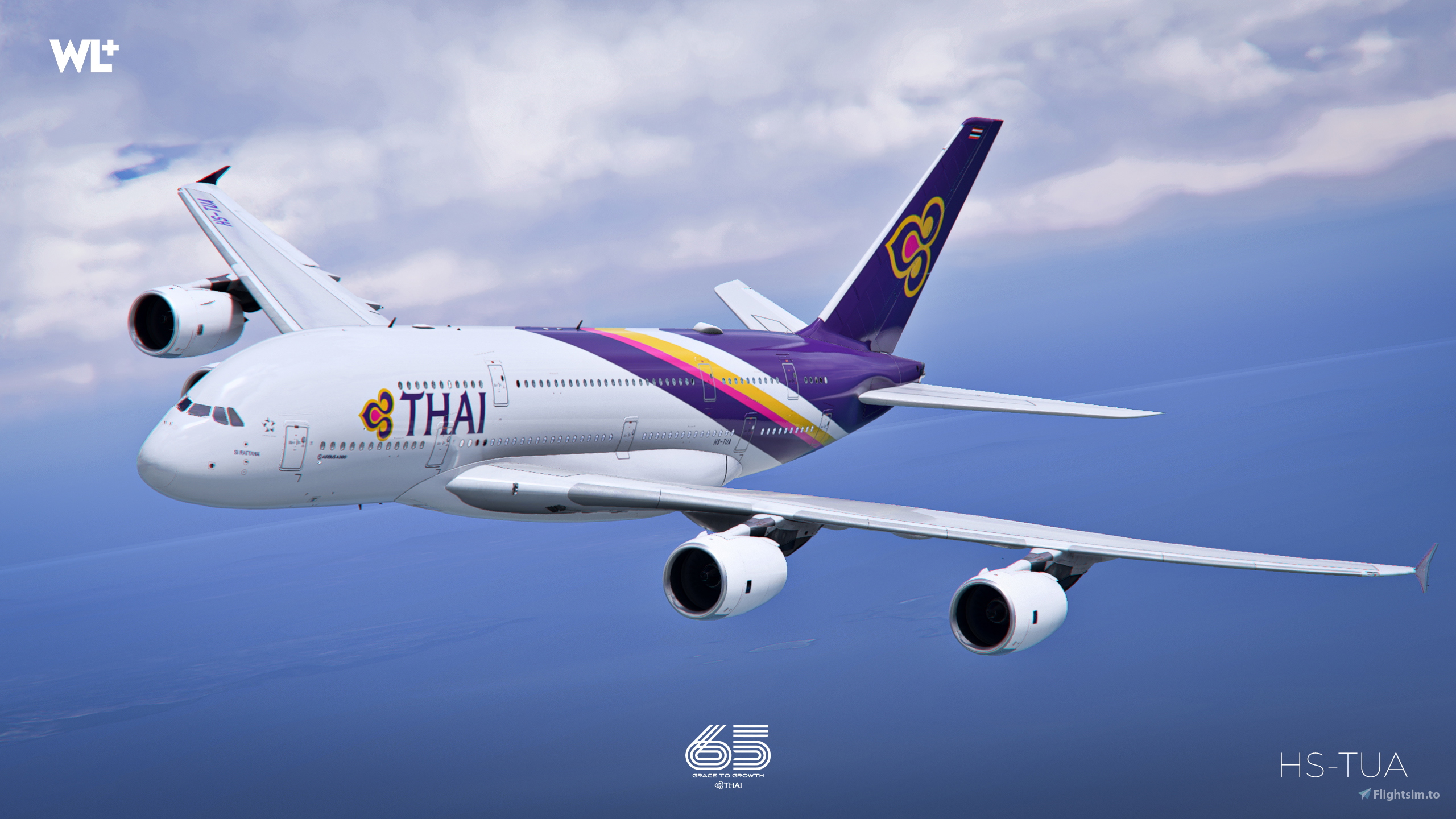 Thai Airways FlyByWire A380-841 | HS-TUA/TUB/TUC/TUD for