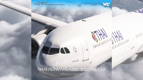 Thai Airways HS-TEV w/Cabin | A330-300 inibuilds/Microsoft [8K]