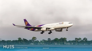 Thai Airways HS-TEV w/Cabin | A330-300 inibuilds/Microsoft [8K] thumbnail 8