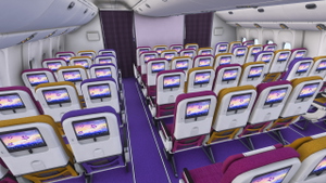 Thai Airways [HS-TJT] w/Cabin PMDG B777-200ER thumbnail 7