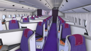 Thai Airways [HS-TJT] w/Cabin PMDG B777-200ER thumbnail 9