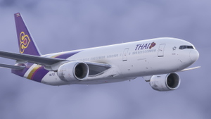 Thai Airways [HS-TJT] w/Cabin PMDG B777-200ER thumbnail 3